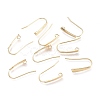 304 Stainless Steel Earring Hooks STAS-K211-02G-1