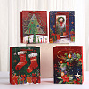 Christmas Paper Printed Tote Bags ABAG-P015-01D-1