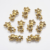 Tibetan Style Pendant Rhinestone Settings TIBE-R184-AG-LF-1