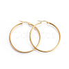 201 Stainless Steel Big Hoop Earrings EJEW-A052-20E-G-1