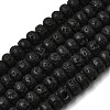 Natural Lava Rock Beads Strands G-A280-A18-01-2