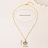 Brass Pendant Necklaces ZR8847-2