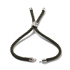 Twisted Nylon Cord Silder Bracelets DIY-B066-03P-22-2