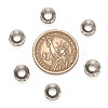 Brass Rhinestone Spacer Beads X-RB-A020-9mm-01P-3