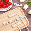 5Pcs 5 Styles Ceramic Chopsticks Stand DJEW-CP0001-38B-4