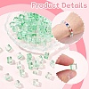 100Pcs Baking Paint Transparent Glass Beads DGLA-YW0001-35B-5