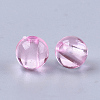 Transparent Plastic Beads KY-T005-6mm-630-2