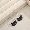 Zinc Alloy Dangle Earrings FS-WGC6225-01-3