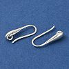 Rack Plating Brass Earring Hooks KK-C081-06S-2