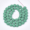 Spray Painted Non-magnetic Synthetic Hematite Beads Strands G-T116-02-04-2