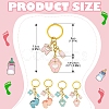 Alloy Enamel Keychain KEYC-YW00023-01-4
