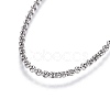 Tarnish Resistant Adjustable 304 Stainless Steel Slider Bracelets X-BJEW-L653-003P-2