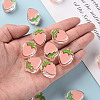 Transparent Enamel Acrylic Beads TACR-S155-003C-5