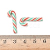 Christmas Candy Cane Handmade Polymer Clay Beads CLAY-P005-03B-05-3