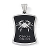 304 Stainless Steel Pendants STAS-O008-01F-1