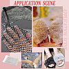 Iron on Polyester Mesh Ornament Accessories DIY-MA0003-30A-6