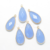 Natural White Jade Pendants X-G-S221-15G-2