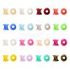 32Pcs 16 Colors Silicone Thin Ear Gauges Flesh Tunnels Plugs FIND-YW0001-16A-1
