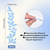 4Pcs Polyester Iron on/Sew On Patches PATC-CP0001-11A-2