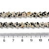 Natural Dalmatian Jasper Beads Strands G-B138-C08-01-4
