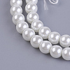 Eco-Friendly Dyed Glass Pearl Round Bead Strands X-HY-A008-6mm-RB001-2