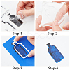1Pc Clear Silicone Stamps DIY-CP0009-57-6