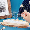 Acrylic T-Bar Earring Display Stands AJEW-WH0304-95B-3