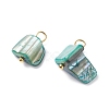 Natural Dyed Shell Charms PALLOY-JF01339-2