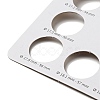 Paper Finger Ring Measuring Cards TOOL-D057-01-3