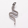 Brass Cubic Zirconia Pendants KK-P134-27-3
