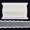 10Yards Polyester Embroidery Mesh Flower Lace Ribbon OCOR-GF0005-41A-7