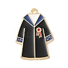 Graduation Season Theme Alloy Enamel Pendants ENAM-R147-09B-G-1