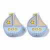 Food Grade Eco-Friendly Silicone Focal Beads SIL-N002-12C-1