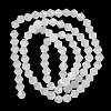 Imitation Jade Glass Beads Strands EGLA-A039-J4mm-D06-2
