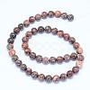 Natural Leopard Skin Jasper Beads Strands G-J358-05-10mm-2