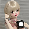 1Pc Silky Thread Wig Caps AJEW-CA0005-14C-5