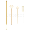 4Pcs 4 Style Nail Art Stirring Rod Tool MRMJ-BC0003-34-1