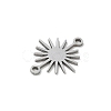 Chakra 304 Stainless Steel Connector Charms SA-CBA28C1-01B-P-2