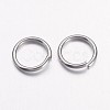 Tarnish Resistant 304 Stainless Steel Open Jump Rings STAS-E066-07-5.5mm-2