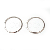 Tarnish Resistant 201 Stainless Steel Linking Rings STAS-F192-001P-01-2