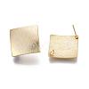 Brass Stud Earring Findings KK-N233-020-NF-3
