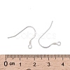 925 Sterling Silver Earring Hooks STER-K167-049C-S-3