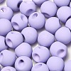 Rubberized Acrylic Beads OACR-G012-05K-3