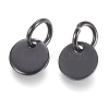 304 Stainless Steel Charms STAS-I124-01A-B-2