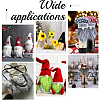 Artificial Wool Gnome Beard Costume Beard OCOR-WH0078-101E-5