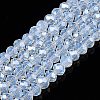 Electroplate Glass Beads Strands EGLA-A044-J4mm-A06-1