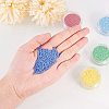 24 Colors Grade A Glass Seed Beads Sets SEED-PH0004-03-4