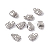 Non-Tarnish 304 Stainless Steel Charms STAS-G291-19P-3