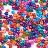 8/0 Baking Paint Glass Seed Beads X-SEED-S002-KM-2