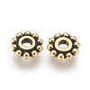 Gear Tibetan Style Alloy Spacer Beads X-GAB145-2